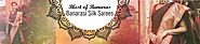 Buy Latest Collection Handloom Banarasi Silk Sarees Online In India - www.shatika.co.in