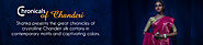 Buy Handloom Chanderi Sarees Online In India | http://www.shatika.co.in