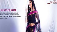 Shatika - Kota Doria Silk Sarees from Rajasthan