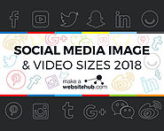 2018 Social Media Image Sizes Cheat Sheet - Make A Website Hub