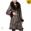Rabbit Fur Lined Women Winter Coat CW640216