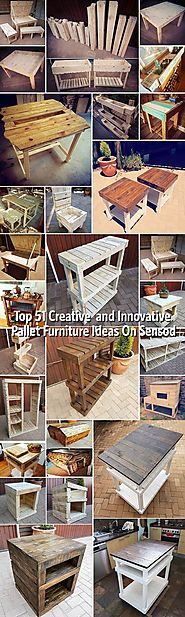 Top 51 Creative and Innovative Pallet Furniture Ideas On Sensod - Sensod - Create. Connect. Brand.