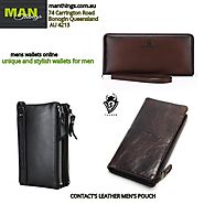 Unique and stylish wallets for men