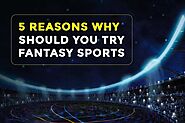 5 Reasons Why Should You Try Fantasy Sports
