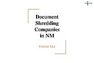 Do you need a document shredding service near me?