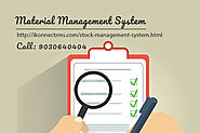 Stock management Software| Material management Software