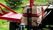 42 Ton Log Splitter with 4 way wedge and hydraulic lift