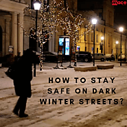 How to stay safe on dark winter streets? - Mace Brand