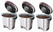 Ekobrew Elite, Stainless Steel Refillable K-Cup For Keurig K-Cup Brewers, 3-Count