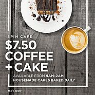 $7.50 Coffee & Cake - The Ville Resort