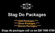 stag do packages - Browns Shoreditch