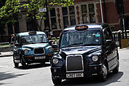 London Taxi on Roads