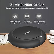 Car Air Purifier,TECOOL Portable Mini Travel USB Air Cleaner Freshener /Remove Cigarette Smoke, Odor Smell, Bacteria ...
