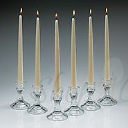 Ivory Taper Candles | Online Taper Candles Bulk At Shopacandle