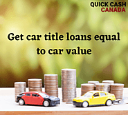 Get car title loans London equal to your vehicle value