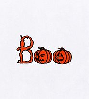 Boo-tastic Halloween Pumpkins Digital Embroidery Design | EMBMall