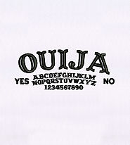 Classic Ouija Board Text Embroidery Design | EMBMall