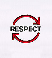 Clever Reciprocating Respect Embroidery Design | EMBMall