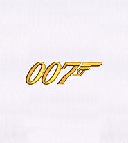 James Bond 007 Embroidery Design | Machine Design | EMBMall