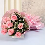 Buy Pink Beauty Bouquet Online - OyeGifts.com