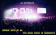 The Horns Live Stage shows in Shoreditch
