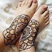 2018 Latest Mehndi Designs For Foots - Sensod - Create. Connect. Brand.