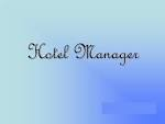 Hotel or Motel Manager - 141311