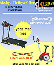 Akshaya Tritiya Offer from DK Fitness Pvt Ltd