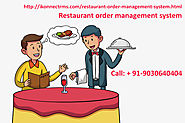 Restaurant order management system| Restaurant Kitchen order Tracking