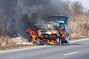 Garden Grove Burning Car Victim - Was Arson Involved?