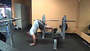 Floor V Press with Bench