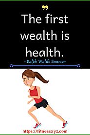 The first wealth is health. - Ralph Waldo Emerson | Fitness Quotes in 2019 | Motivation psychology, How to get motiva...