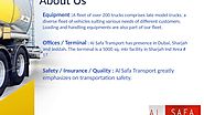 Things That Make Al Safa Most Sought After Transport Company In Oman