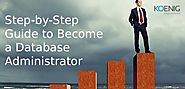 Step-by-Step Guide to Become a Database Administrator