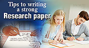 Writing a strong Research Paper - Languageedit