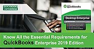 System Requirements for QuickBooks Desktop Enterprise 2019