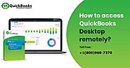 QuickBooks Remote Access - Learn How to Acess QuickBooks Remotely?