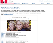 ACT’s Autism Manual for B.C. | ACT - Autism Community Training