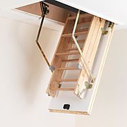 LuxFold Timber Loft Ladders | Wooden Loft Ladders