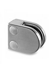 Stainless Steel Glass Balustrade Fittings | Polished Chrome Glass Clamps