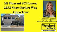 Mt Pleasant SC Homes| 2283 Show Basket Way Video Tour
