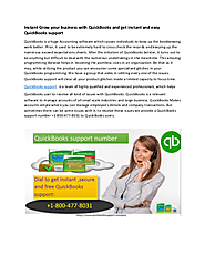 Use QuickBooks Support Phone number 1-800-477-8031