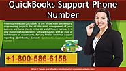 Contact QuickBooks support phone number +1-800-586-6158
