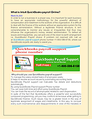 Use QuickBooks Payroll Support Phone Number +1-800-586-6158
