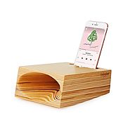 Timbrefone Acoustic Phone Amp | Wood iPhone Speaker | UncommonGoods