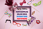 Best Party Supplies Online In India At Party Zebra