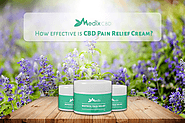 For Pain relieving, how CBD cream is effective?