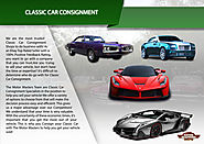 Classic Car Consignment Specialists : The Motor Masters