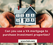 Can you use a VA mortgage to purchase investment properties?