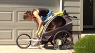 ::Bike Trailer - D'Lite Child Bike Trailer - Burley--BURLEY--